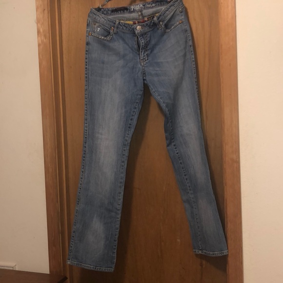 Wrangler Rock 47 Low Rise Jeans - Picture 2 of 9